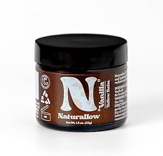 Sponsored Ad - Handmade Tallow Balm for Skin - Organic Tallow Balm For Dry Skin, Eczema, Rosacea, Sensitive Skin - Vanilla...