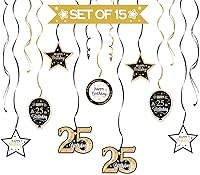 Vista 113 de Juego de decoraciones para fiesta de cumpleaños número 16, serpentinas moradas con soporte de globo de mesa morado, decoraciones de fiesta