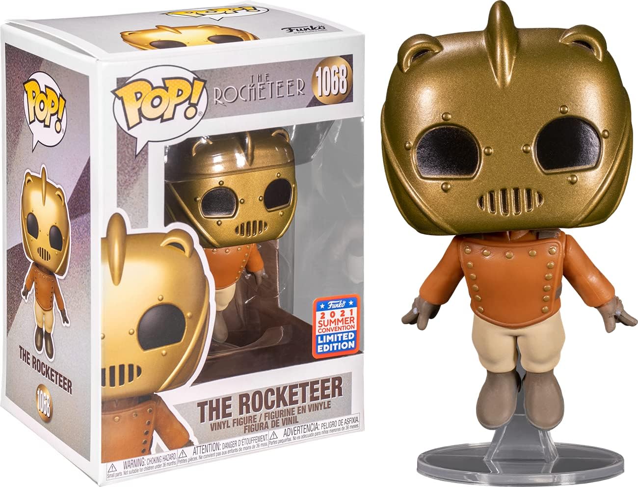 Funko Pop Disney Flying Rocketeer FunKon 2021 Exclusive