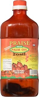 Praise Red Palm Oil, 1-Litre - Zomi - 3 PACK