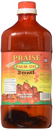 زيت النخيل الأحمر ، 1 -Litre - Zomi - 3 PACK