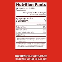 Vista 5 de Luzianne bolsitas para té helado, de hibisco, tamaño familiar