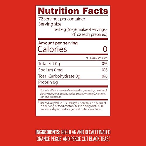 Miniatura 58 de Luzianne Southern Blends - Bolsas de té de hierbas con sabor a menta y rosa, caja de 18 unidades (paquete de 6)