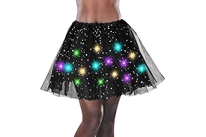 Women's Costume Tutus with LED Lights: Shine Bright Like a Star