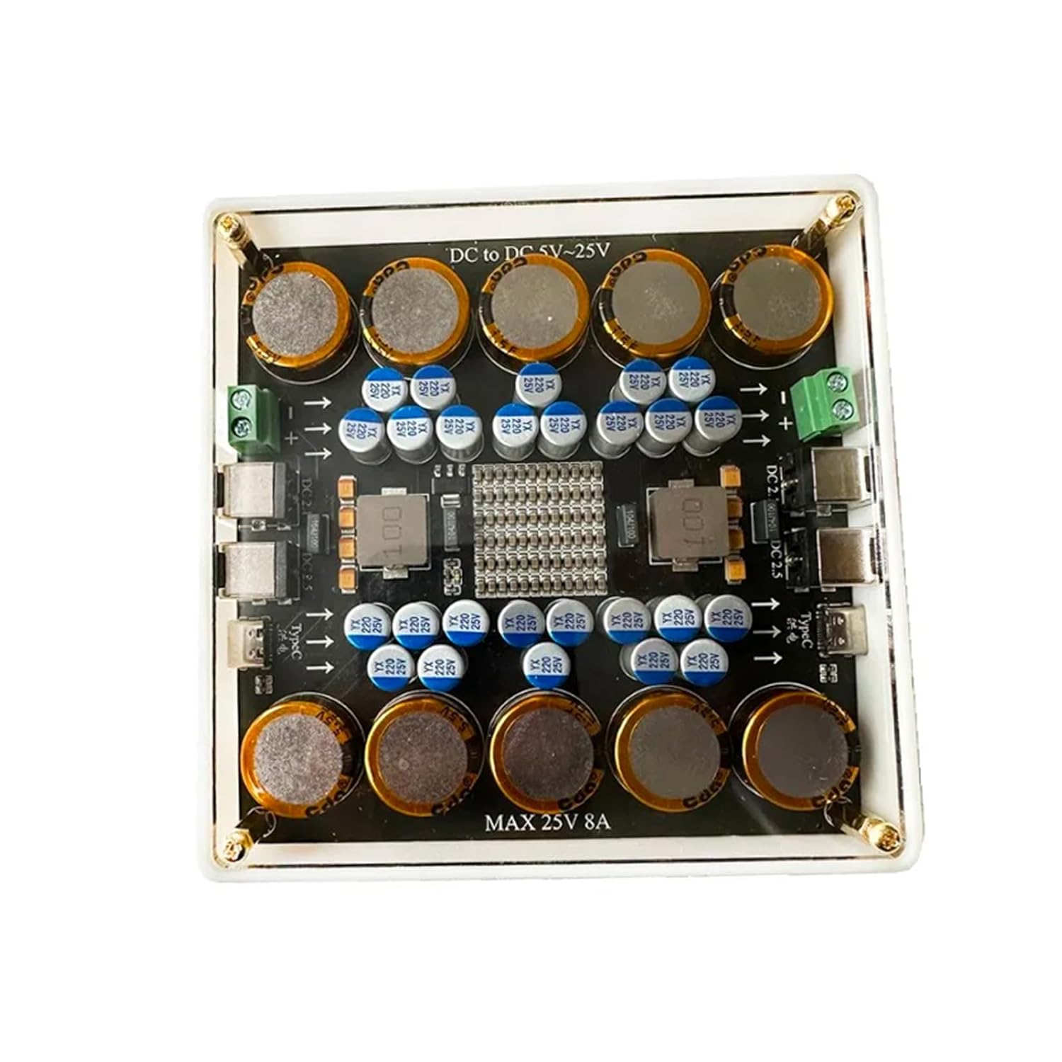H03 Power Processor Decoding Board 5V-25V Auditory Amplifiers Auditory-Grade Power Processor Power Purification