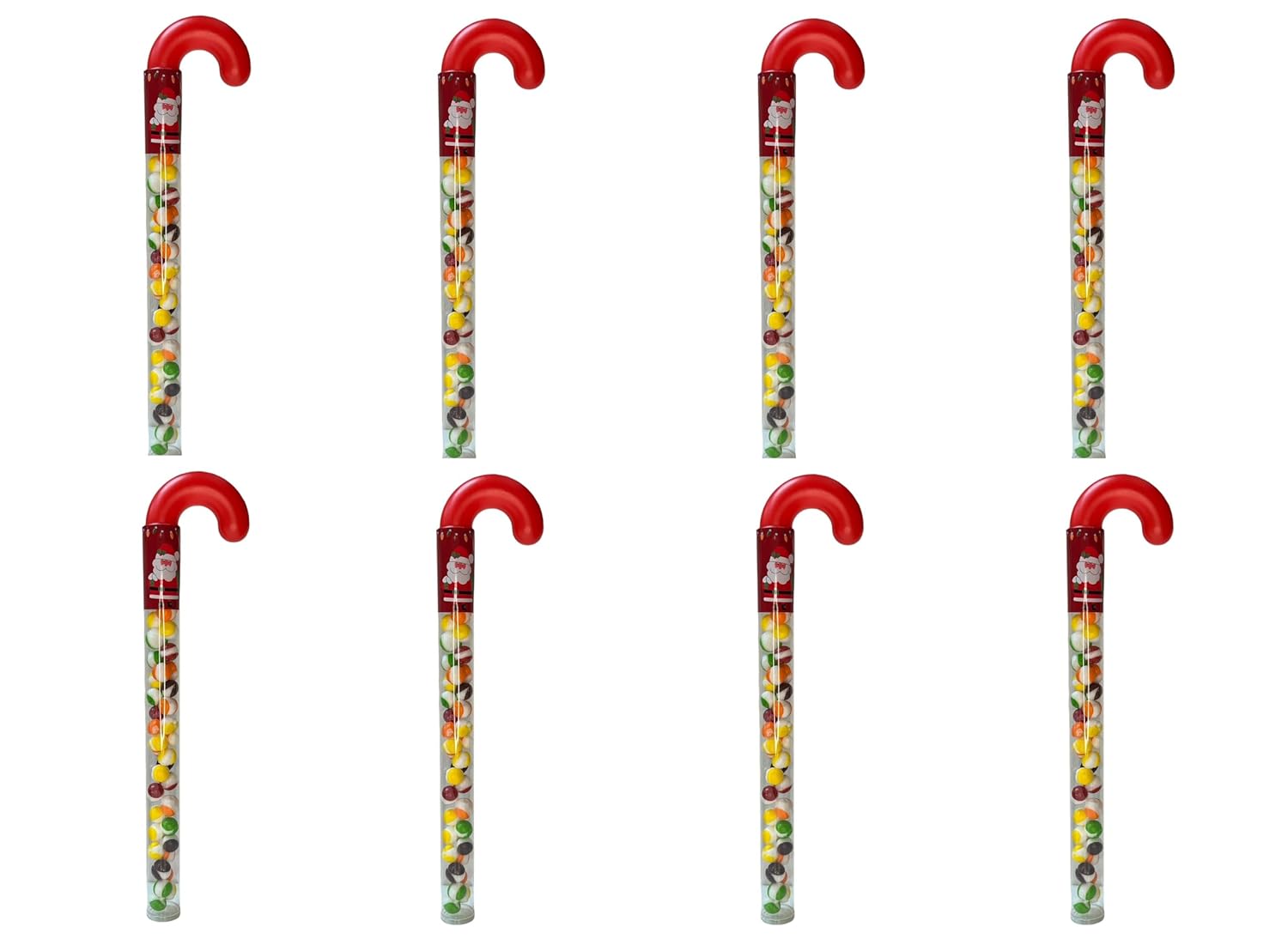 G-BOX Freeze Dried Candy in Candy Cane Tubes| Perfect Christmas Gifts for Women & Kids, Stocking Stuffers, Decorative Candy Canes for Christmas Tree Decorations (8)