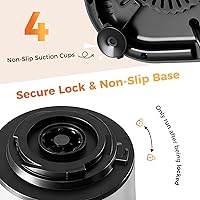 Vista 5 de Sweetcrispy Combo de Procesador de Alimentos y Licuadora para Verduras, Masa, Procesadores Eléctricos de Alimentos para Rebanar, Picadora de 6 Tazas