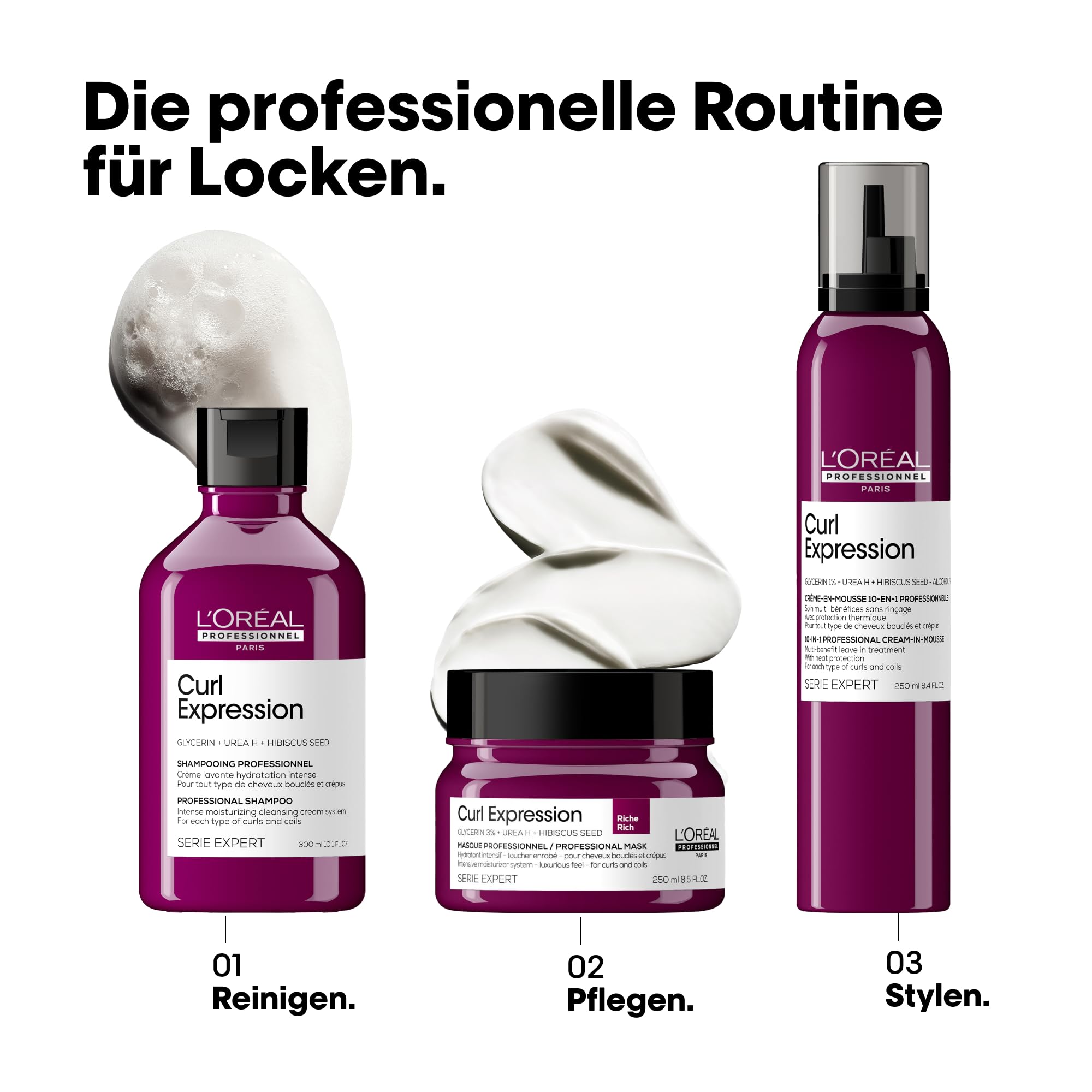 L'Oréal Professionnel Curl Expression mousse für 10in1 und lockiges welliges Haar