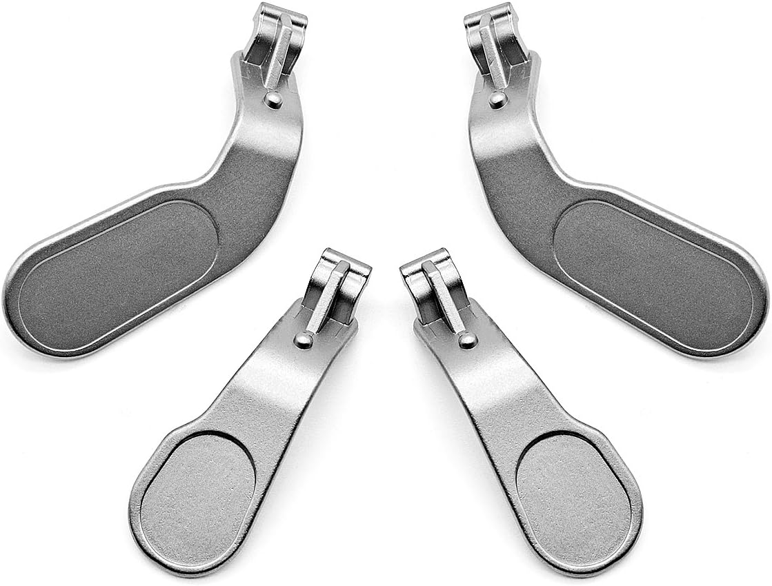 Elite Kit for Xbox One Elite Controller Accessory (4 pcs Metal Aluminum Alloy Paddles Hair Trigger Locks Replacement Parts Video Games Accessories Kits for Xbox One Elite Controller)