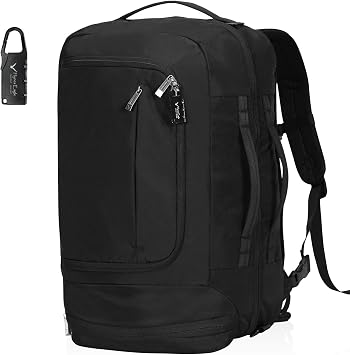 Amazon.com: Hynes Eagle Mochila de viaje 42L antirrobo llevar en mochila  con bolsillo de bloqueo RFID, Negro), HE0917-1 : Electrónica