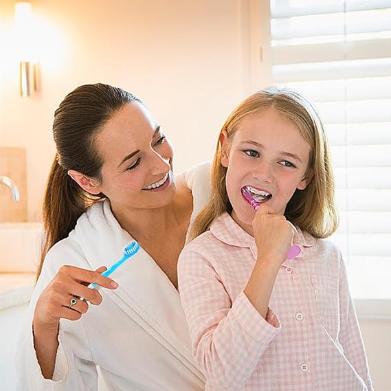 16Pcs Mini Toothbrush and Toothpaste Set, 3-in-1 Travel Toothbrush Set