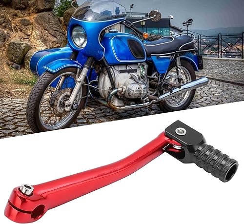 Miniatura 6 de Qiilu Kick Starter - Palanca de arranque para motocicleta, pedal de arranque para motocross, sensible, CNC, aluminio, universal, accesorio para moto