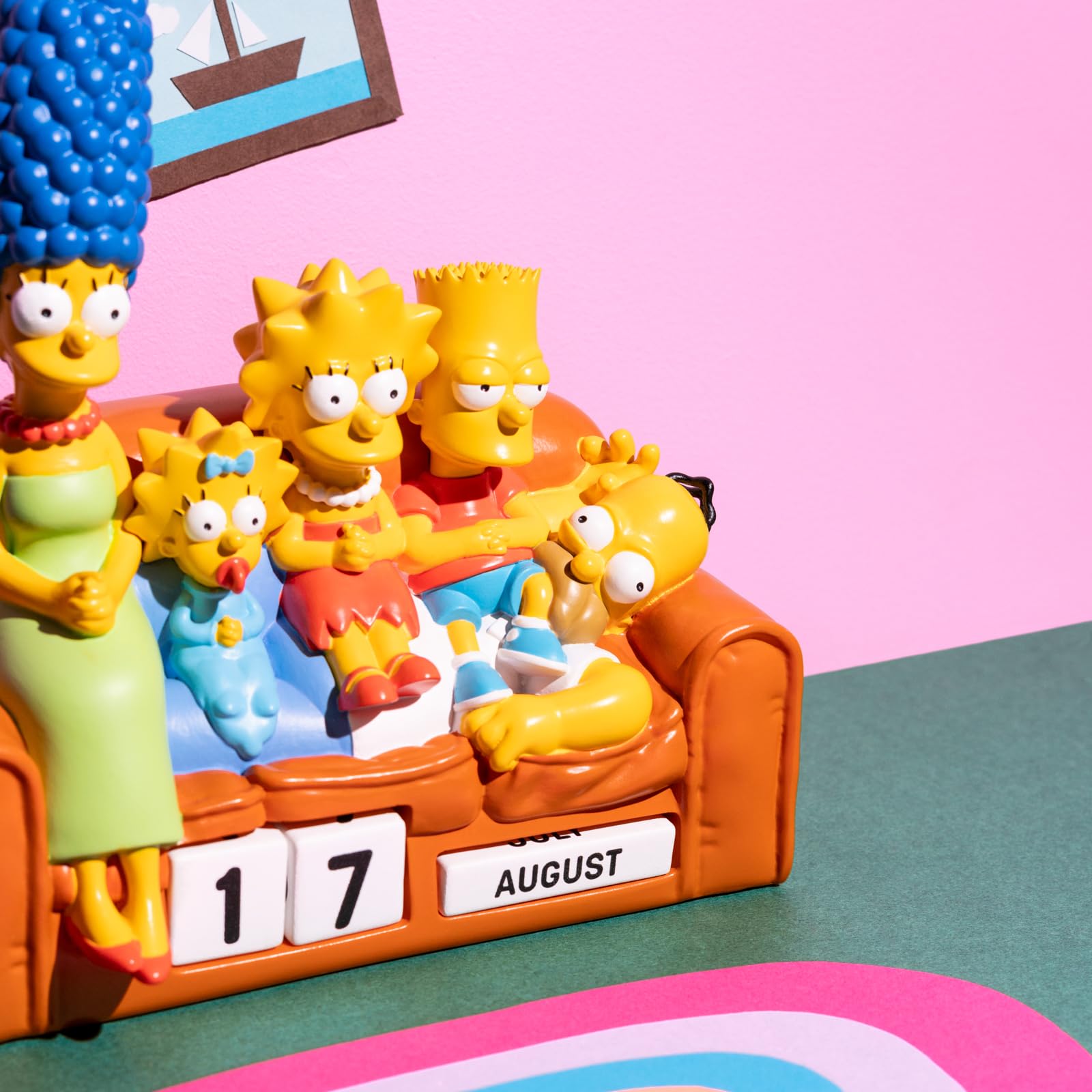 Grupo Erik Perpetual Calendar - The Simpsons Gifts | Desk Calendar, Home Office Desk Accessories, Home Decor Accessories | The Simpsons Merchandise