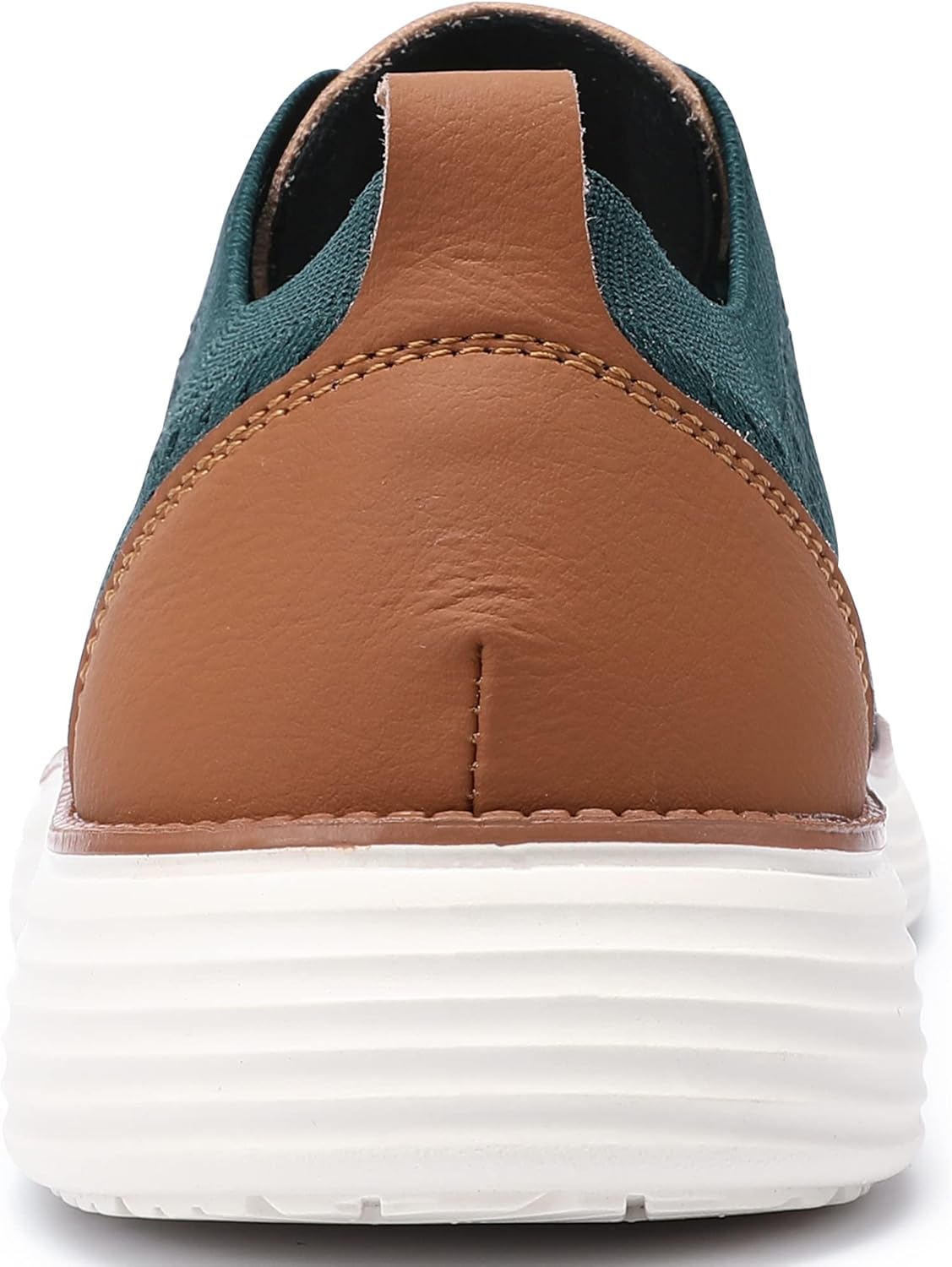 VILOCY Men's Casual Dress Sneakers Lace-Up Oxfords Business Mesh Breathable Walking Shoes Tennis Comfortable - Image 4