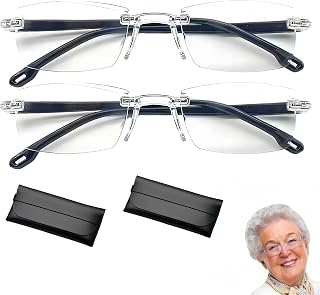 Auto Focus Glasses, Intelligent Zoom Anti-Blue Light Presbyopia Glass, Smart Zoom Reading Glass