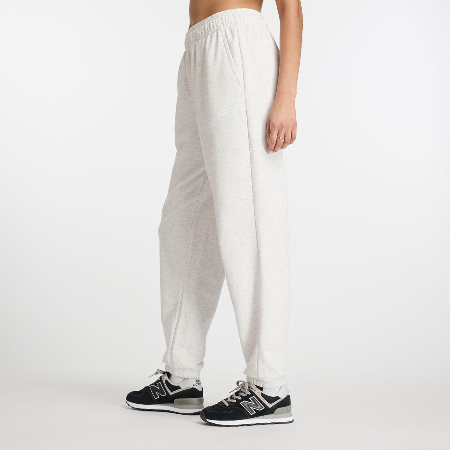 New Balance Womens Sport Essentials French Terry Jogger - Image 2