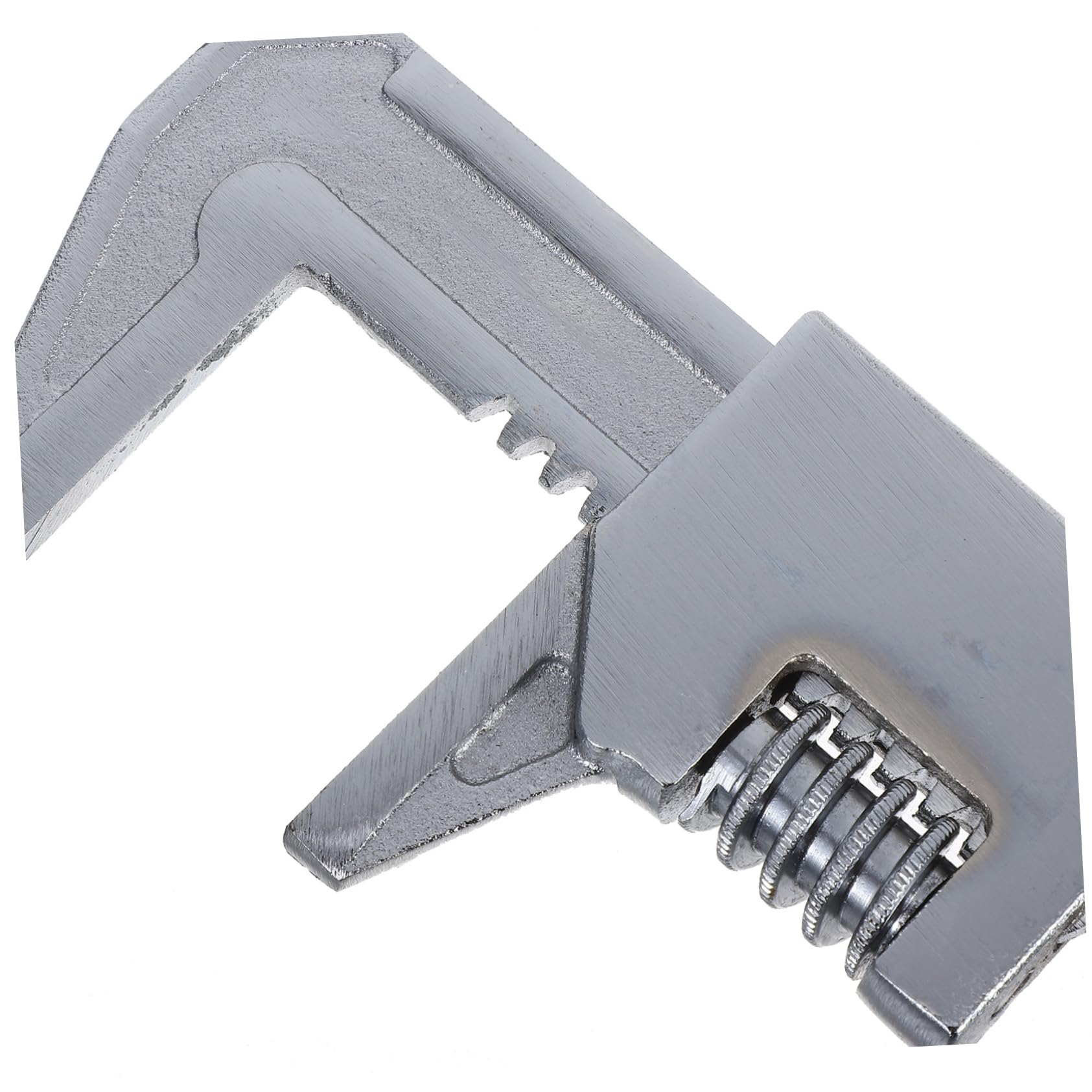 Cabilock Llave De Ángulo Recto Ajustable De Acero Llave Inglesa Para Plomería y Reparación De Automóviles Útil Espacios Reducidos