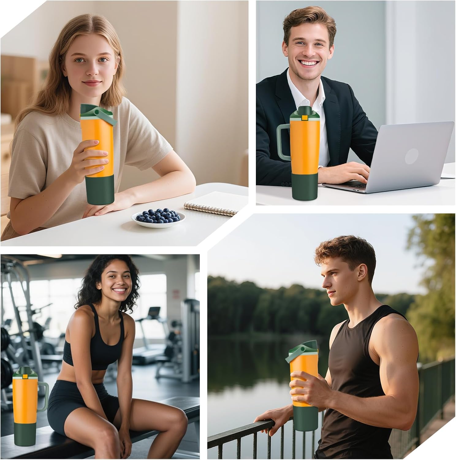 Silicone Higher Boot Compatible with Owala 30oz & 40oz FreeSip Sway Bottles & Tumblers, Large Protection Anti-slip Bottom Cover Sleeve for Freesip Sway Tumbler and Bottle - Image 7