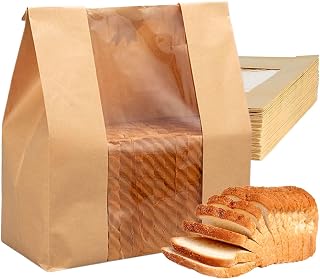 Bread Storage Bags - Reusable Loaf Keeper, Freshness Saver Bag, Thick Airtight Food Bag Material with Secure Drawstring | Pantry Organizer For Homemade Bread Pastry Travel Picnic Use
