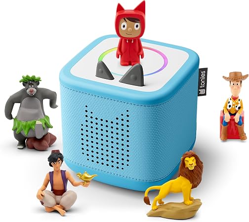 Toniebox 2 Rose Avec Peppa Pig - Boîte à Histoires Sans Écran Pour Enfants 1 à 9 Ans, Interactif Et Robuste