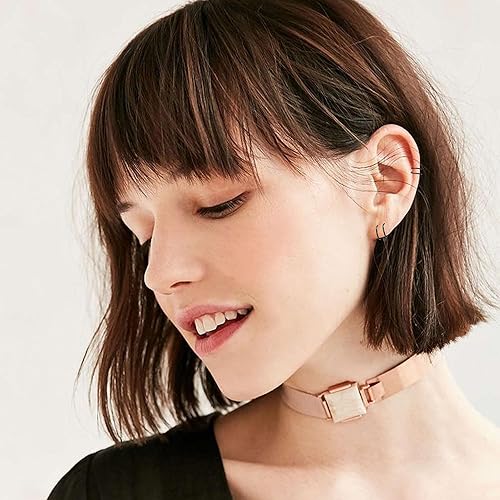 Miniatura 24 de 2 Pairs Double Hoop Earrings, Gold Cartilage Earrings for Women, Small Silver Helix Piercing Jewelry,Spiral Nose Ring Tiny Twist Earrings as Gift