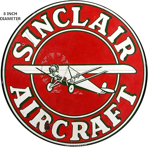 Miniatura 26 de Brotherhood Letrero de gas vintage de reproducción de letreros de metal vintage, letrero redondo de metal para garaje y hogar, 8 pulgadas de