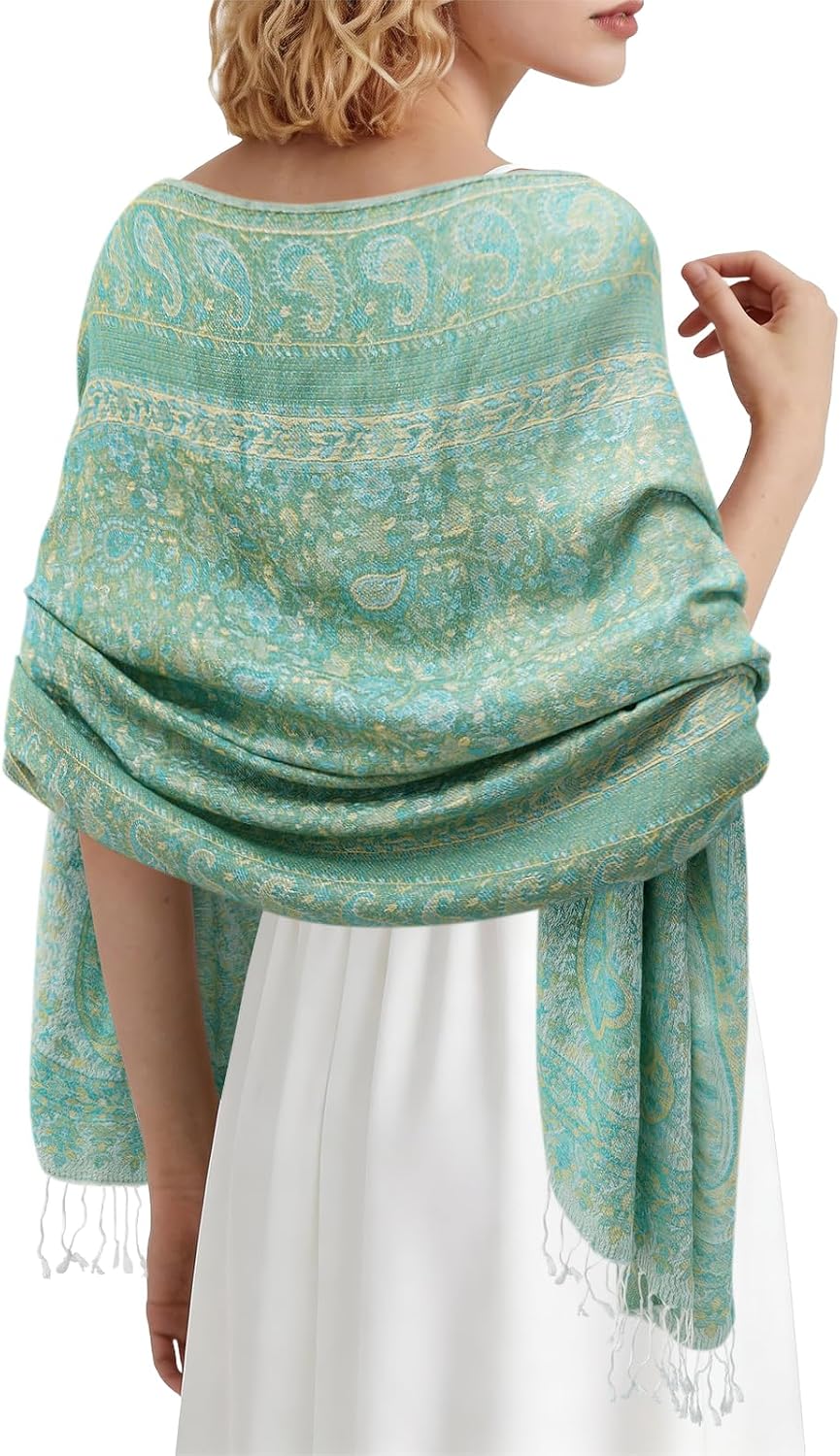 Pashmina para Mujer Suave Reversible Elegante
