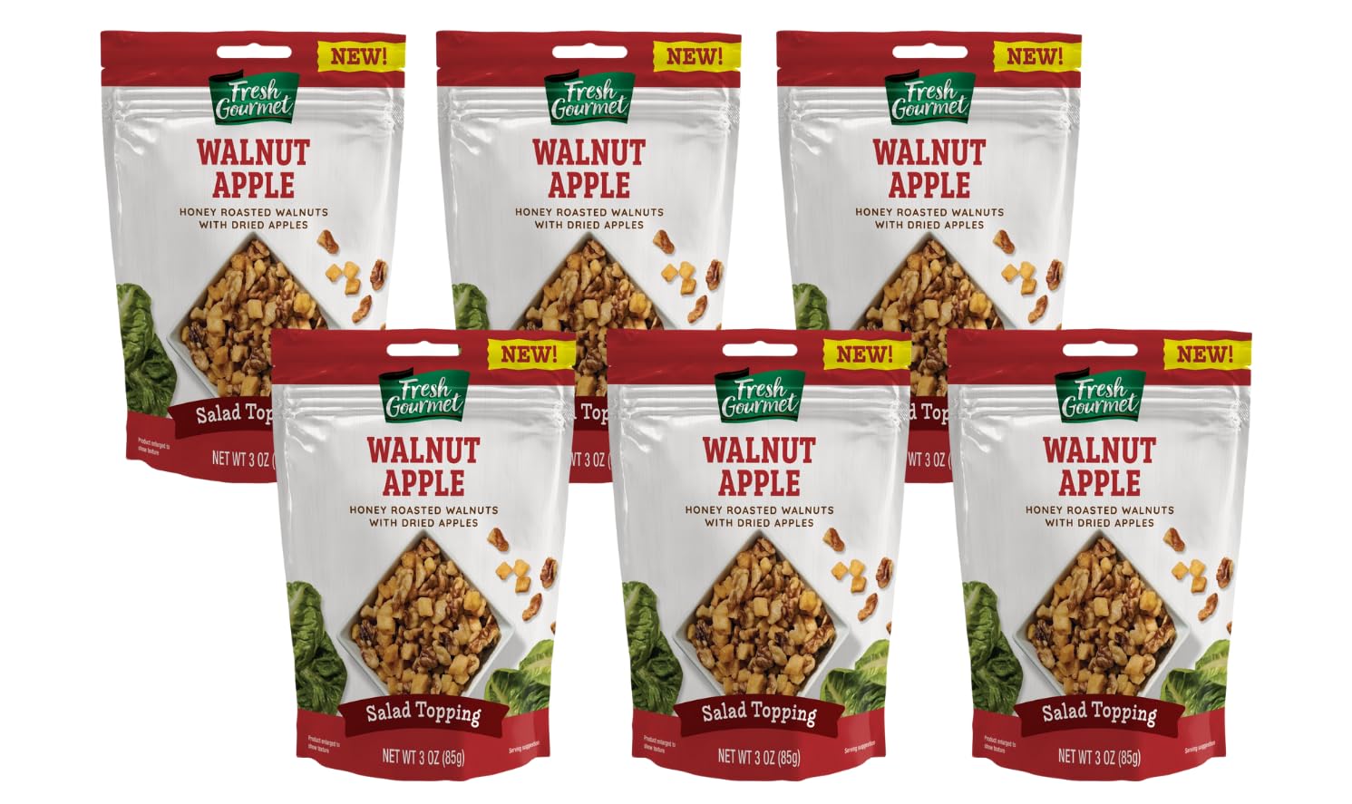 Fresh Gourmet Apple Walnut Variation (3 Ounce (Pack of 6))