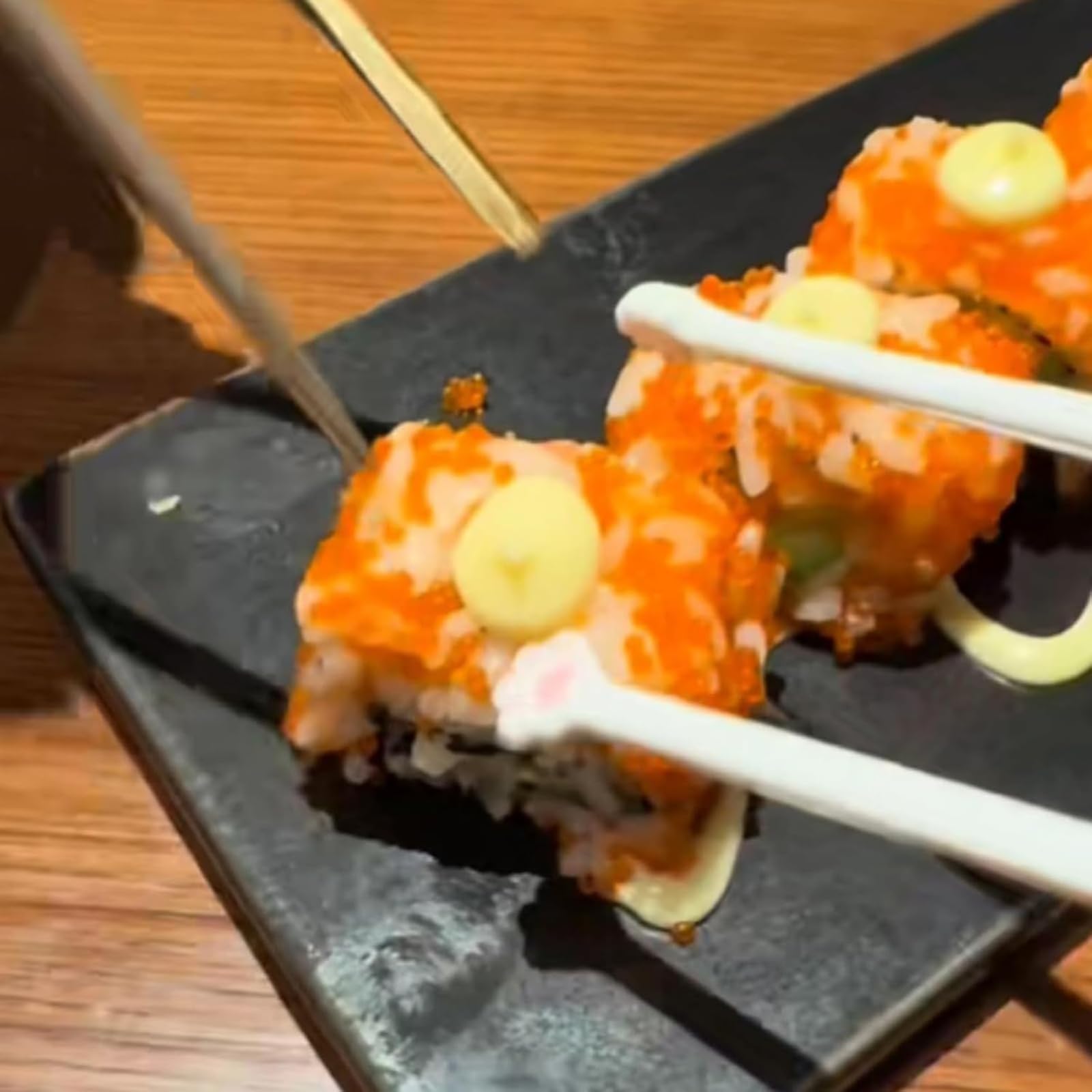 FLEXNOVA 3 Paar Katzenpfoten Essstäbchen - Rutschfeste Sushi Stäbchen Mit 3D Design