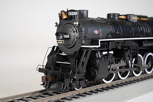 Miniatura 3 de Bachmann 2-8-4 Berkshire Locomotora de vapor y tierna -- Valor de sonido DCC equipado PERE MARQUETTE # 1225 - Escala HO