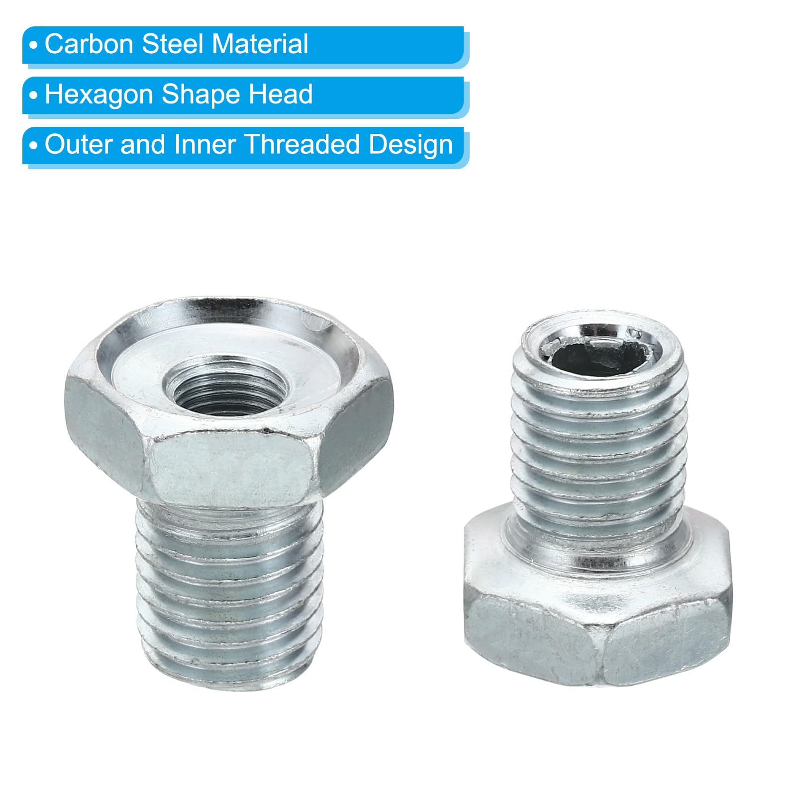 PATIKIL M16x2 to M10x1 Hex Thread Reducing Connector - Image 4