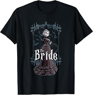 The Bride Victoria Everglot Goth Portrait T-Shirt