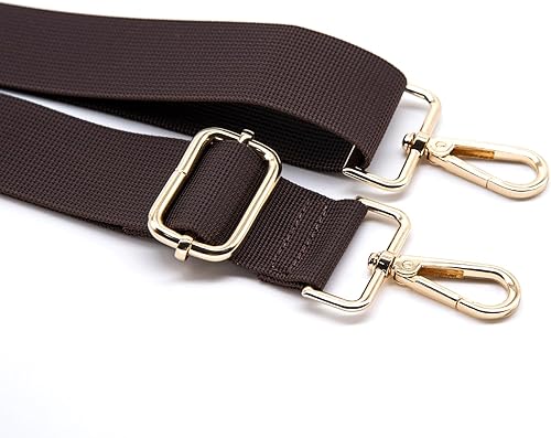 Miniatura 4 de S&loyoe Correas de repuesto para bolso, correa ajustable para bolsa cruzada, correas de guitarra anchas para bolsos de 1.5 pulgadas