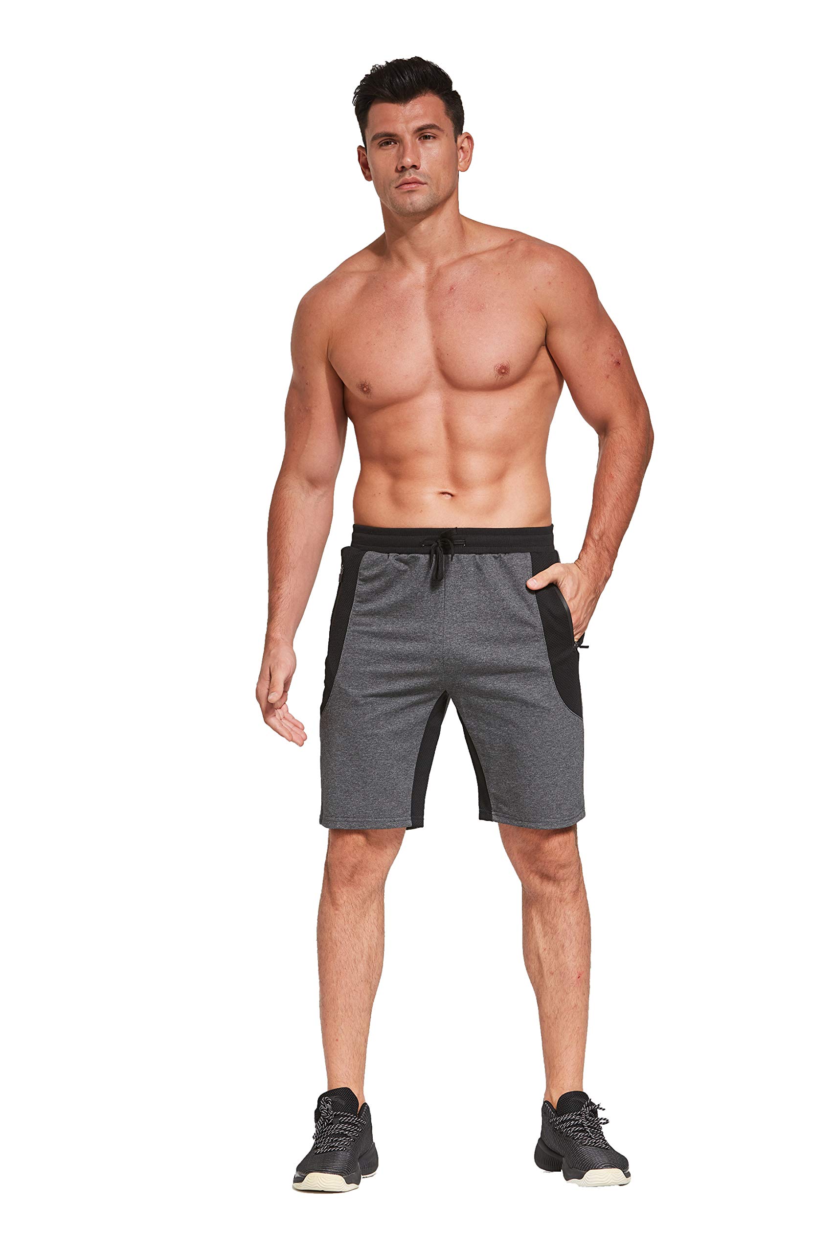 Tansozer Pantalones Cortos Hombre Deporte Running