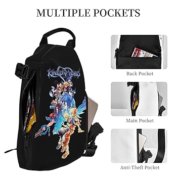 ディズニー　キングダムハーツ　ショルダーバッグ キングダム ハーツ / ジャガード ショルダーバッグ | スクウェア