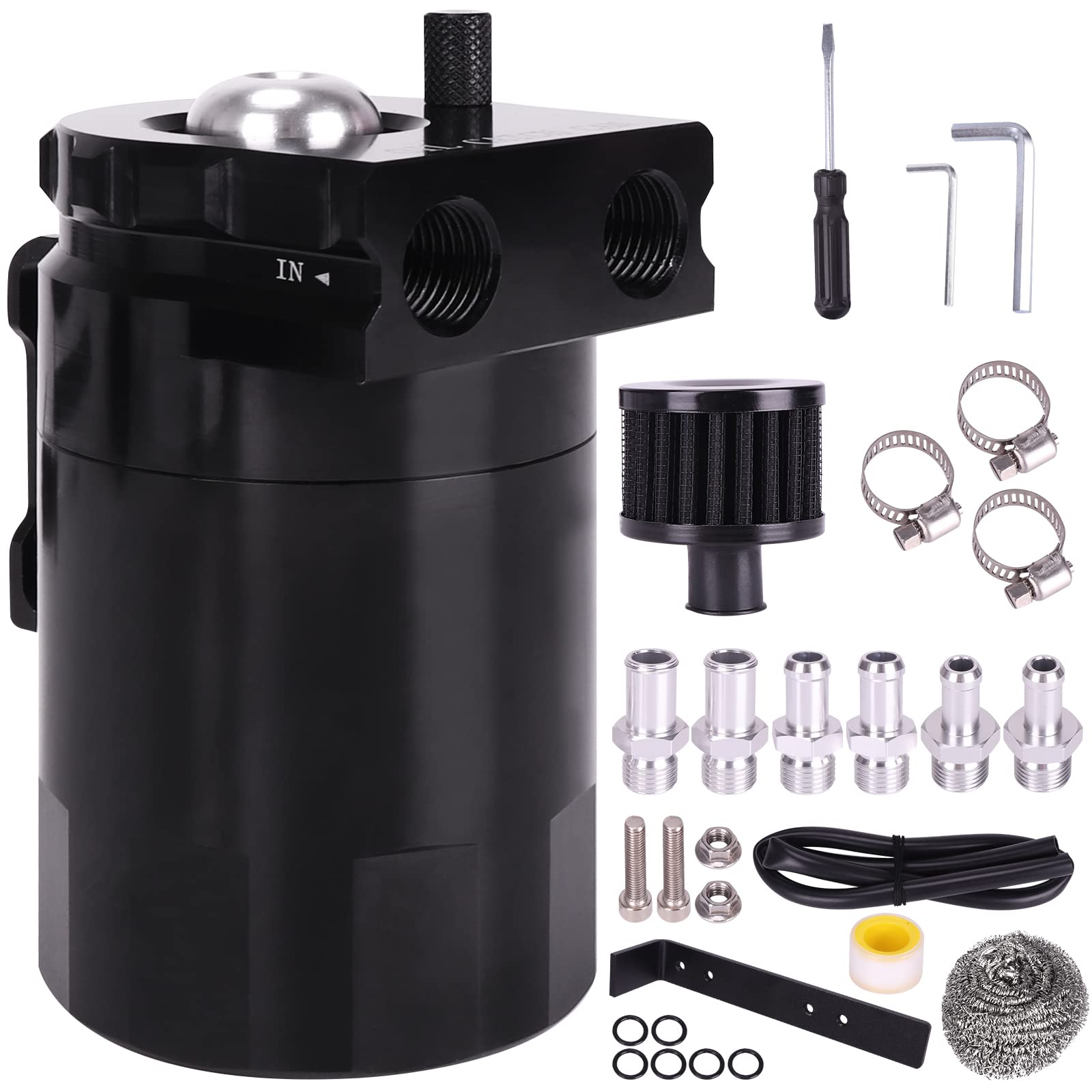 Buy KIVIYNAY Oil Catch Can, Oil Catch Can Kit, Air Oil Separator