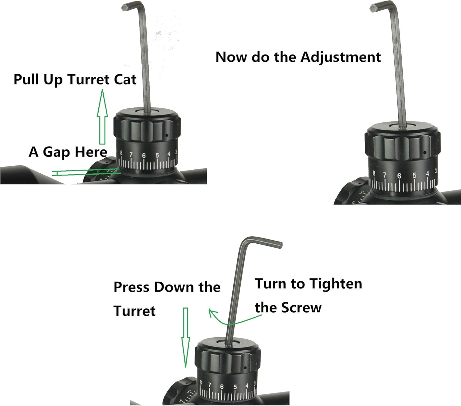 TWP Wide Angle 3-9x42 Long Eye Relief Scout Scope Rings and Combo with 3/8 Dovertail to Weaver Adapter Rear Sight Mount