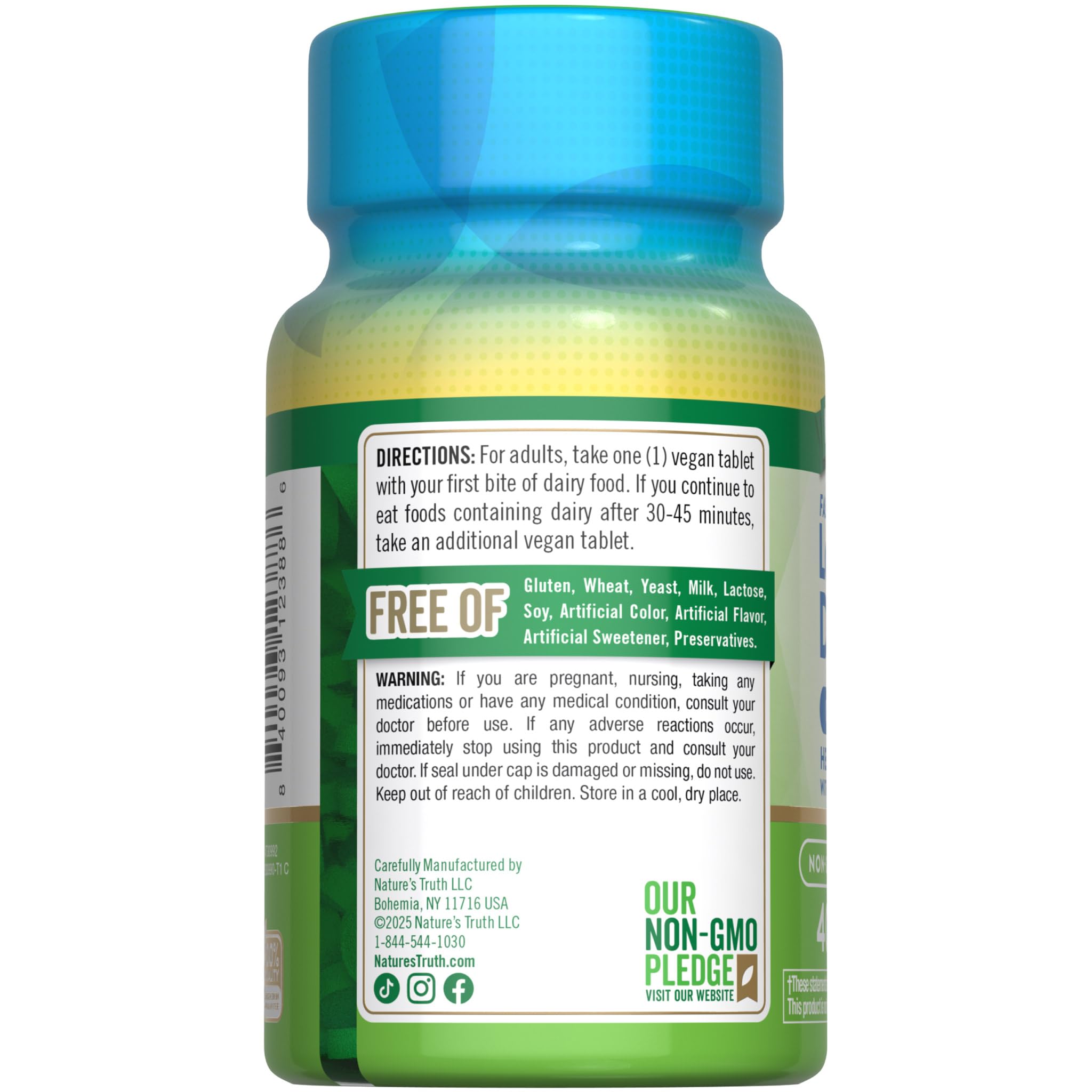 Nature's Truth Lactose Digest Pills Fast Acting | for Adults — Amazon image 7