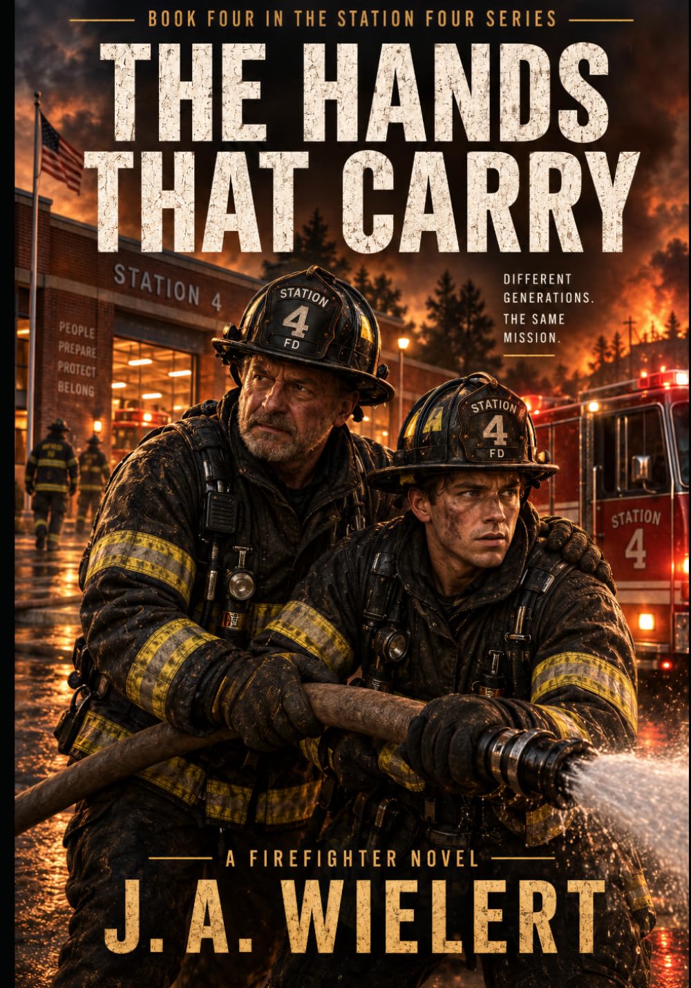 Station Four - The Hands that Carry: Book Four in the Station Four Series (Station Four - A Next Generation Frank Mallory Fire Service Series)