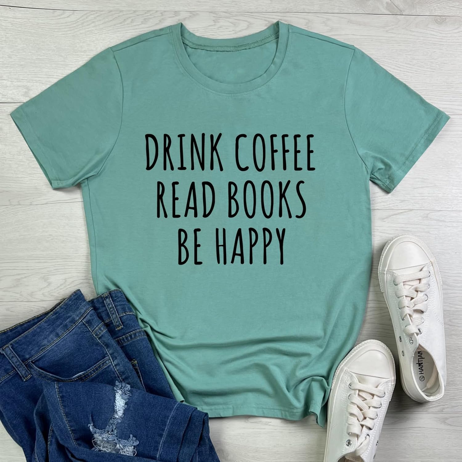 YITAN Women Graphic Tshirts Cute Tees Cotton Tops - Image 2