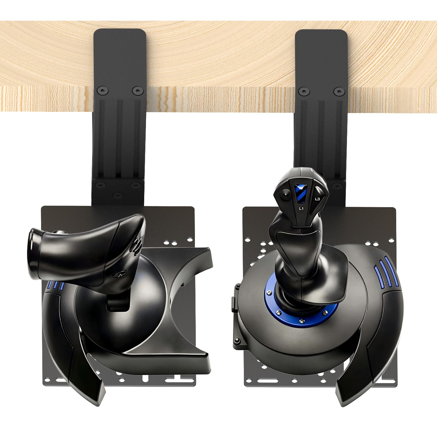 JUYEER Universal Hotas Desk Mount Compatible with Thrustmaster