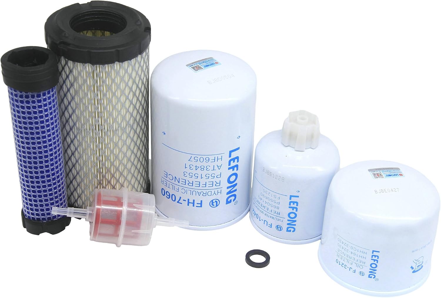 ST-1061 Filter Kit Fits Toro Dingo TX1000 Compact Utility Loader Replaces kit 136-4771, Air Outer 108-3811, Air Inner, Oil 104-5169, Fuel 63-8300, In Line 112-7836, Hydraulic 86-3010 (6 Pcs)
