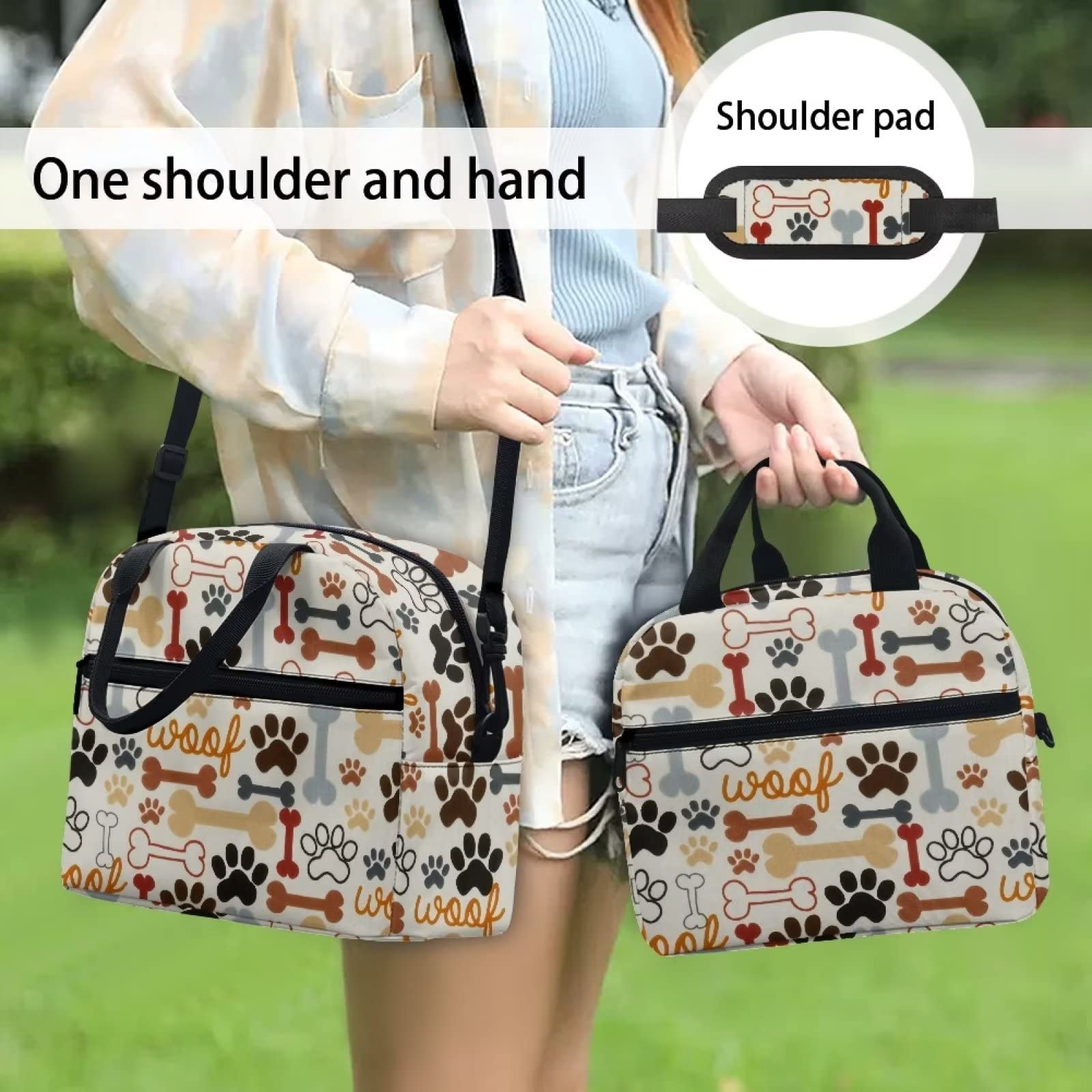 Juego de 3 bolsas de libros para niños y estudiantes, con lonchera y estuche para lápices, regalos para niños y niñas para el regreso a la escuela