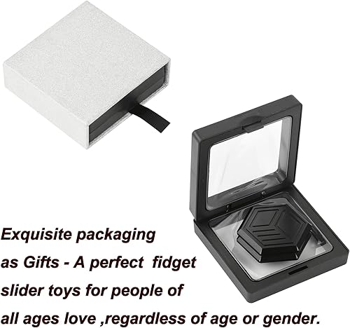 Miniatura 5 de Juguetes para ansiedad de metal deslizante, deslizante, múltiples direcciones, para adultos, imán para adultos, alivio del estrés, TDAH, oficina,