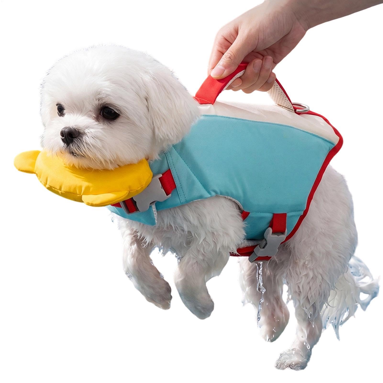 Chaleco de natación para perros de alta flotabilidad transpirable para