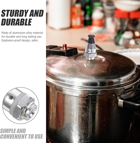 Miniatura 3 de Luxshiny Válvulas de Jigger de olla a presión, válvula de alivio universal para olla a presión, válvula de escape, reemplazo de potencia para