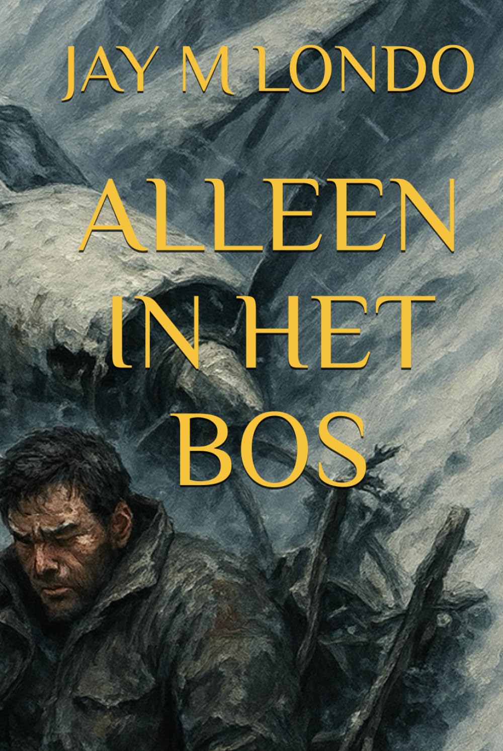 ALLEEN IN HET BOS