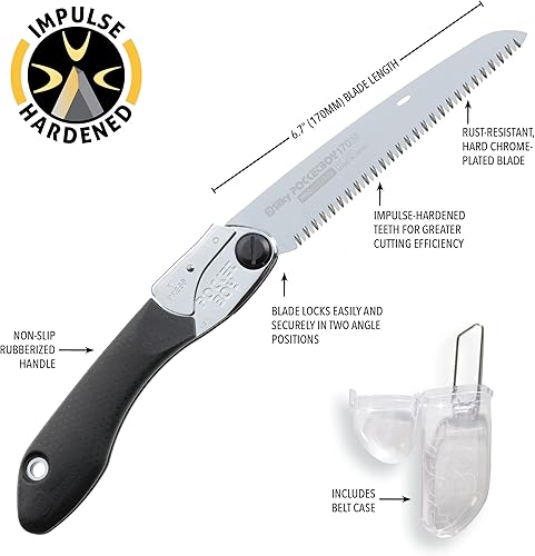 Miniatura 4 de Silky Serie profesional PocketBoy - Sierra plegable (6.693 in, dientes medianos) (340-17)