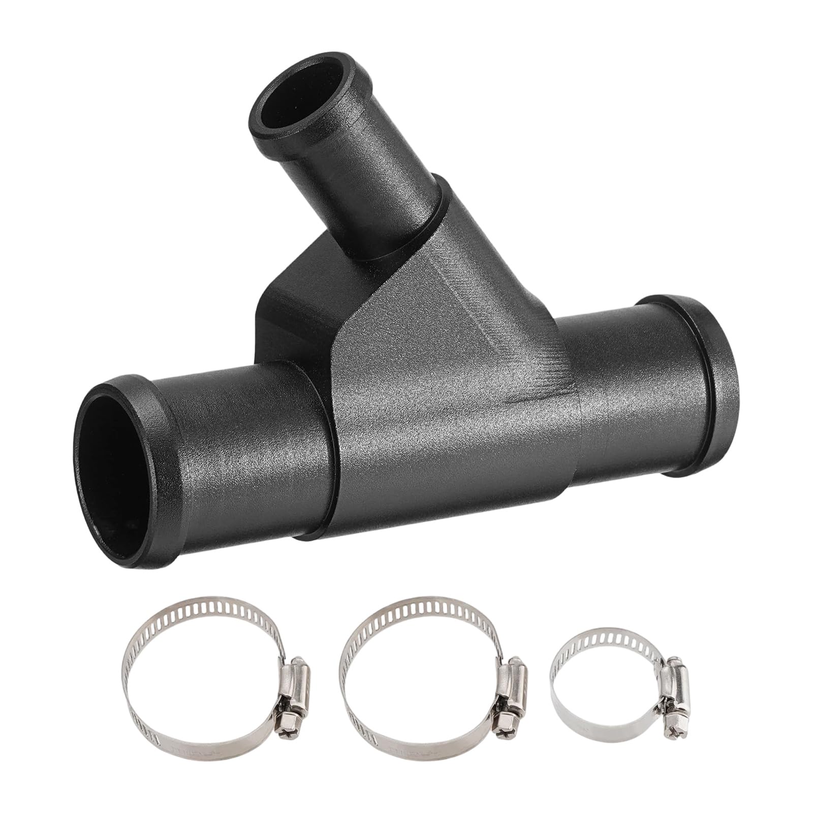 Duty Coolant Y Connection Pipe for F350 F450 F550 E350 E450 Aluminum Coolant Hose Connector Pipe Radiator Hose Connector