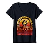 Women's Cloud Specialist Cloud Engineer Cloud Computing Engineer V-Neck T-Shirt